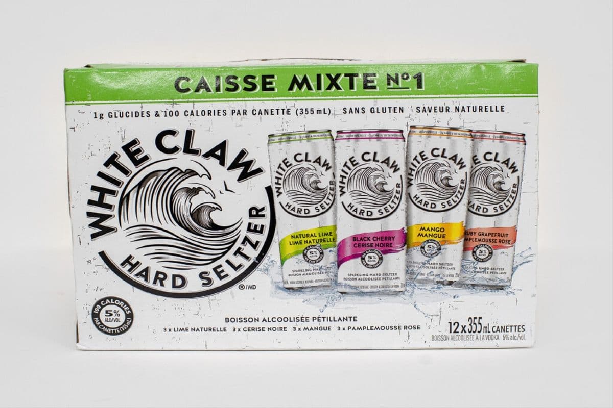 White Claw Hard Seltzer Variety Pack (12 x 355 ml)