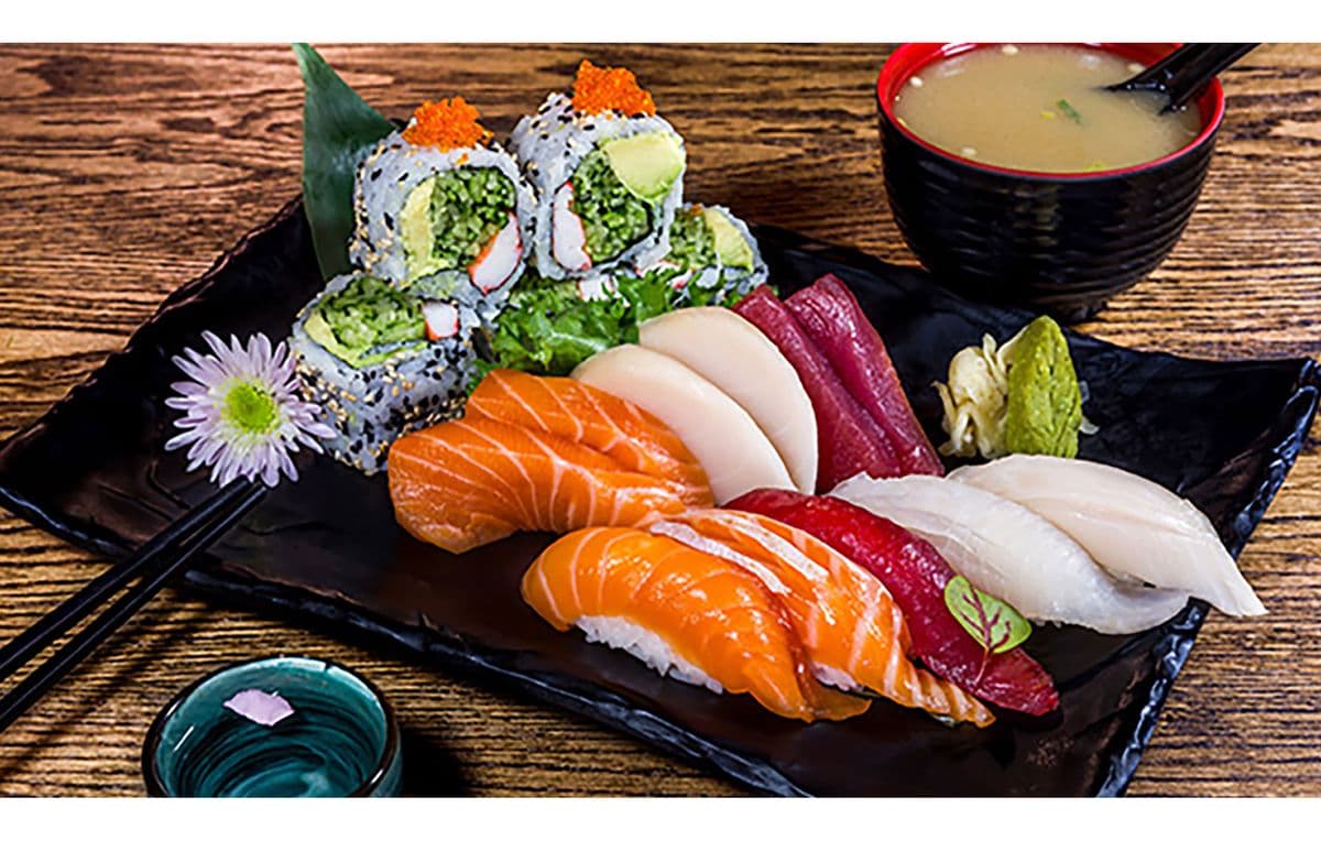 Maki, Sushi & Sashimi A Combo