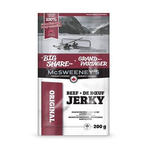 McSweeney's Beef Jerky Orignal 200g