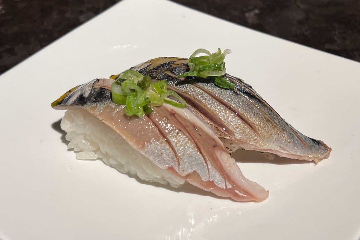 Mackerel (Saba) Sushi