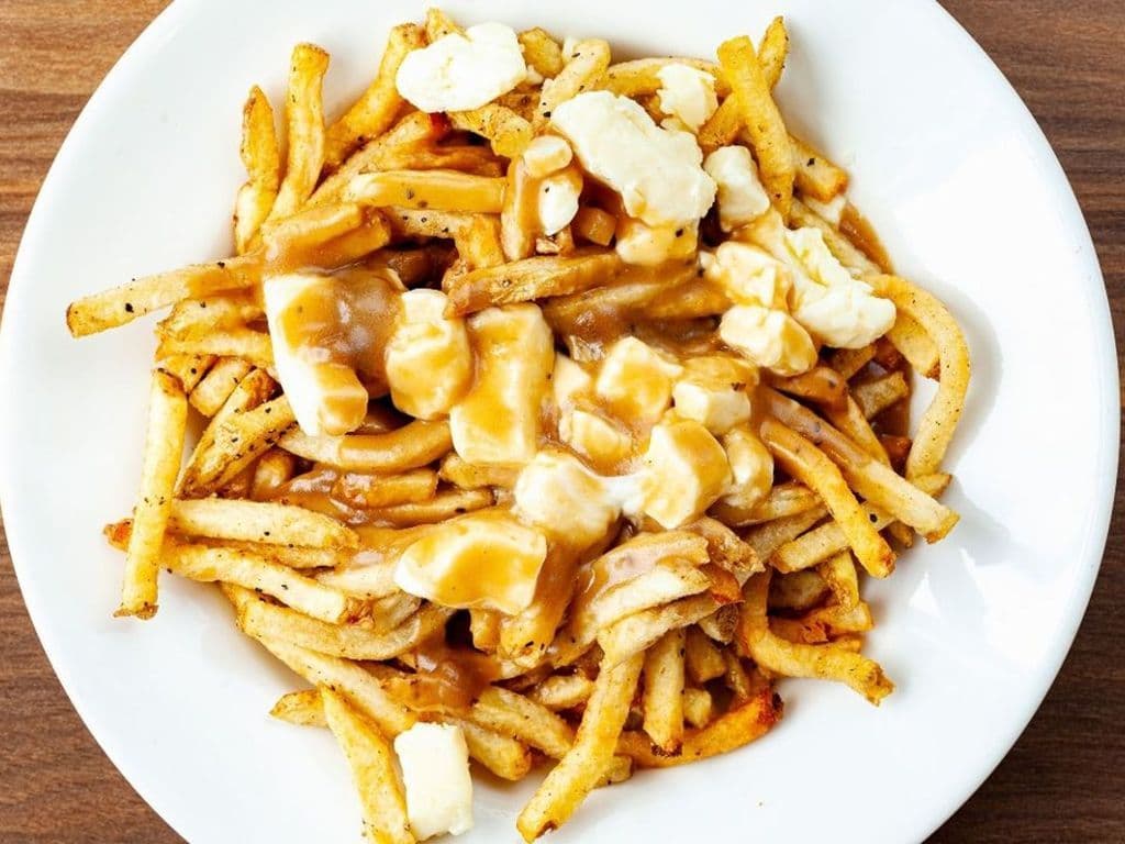 Poutine with Non-fried Curds