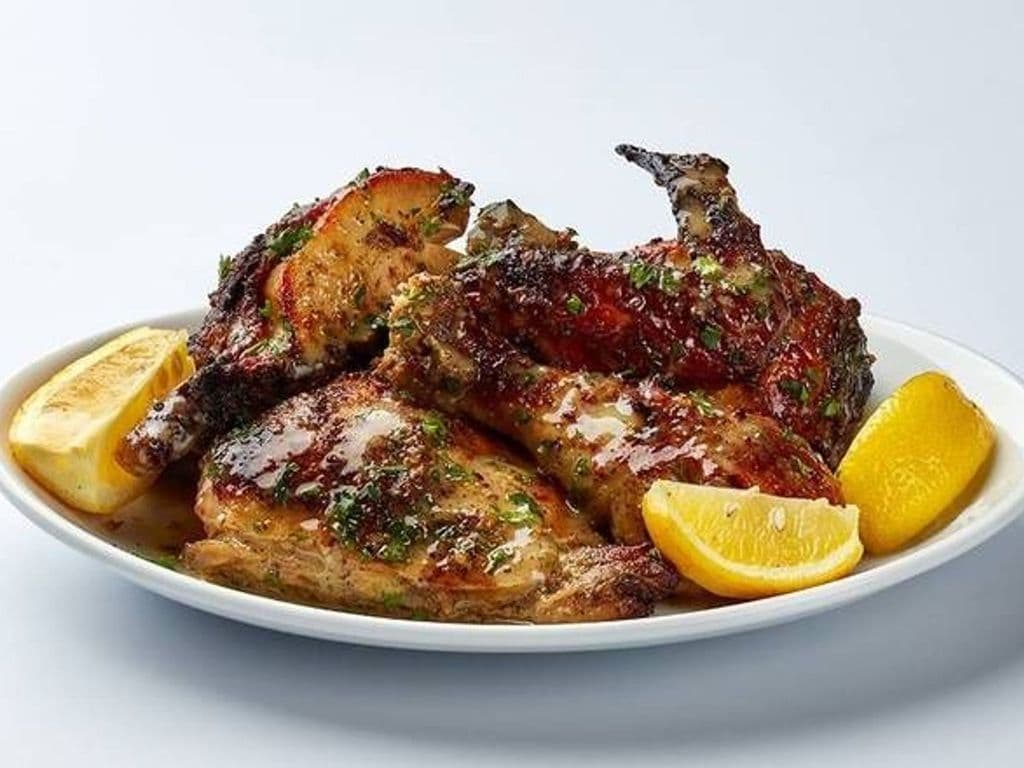 Demi Poulet Entrée / Half Chicken Entree