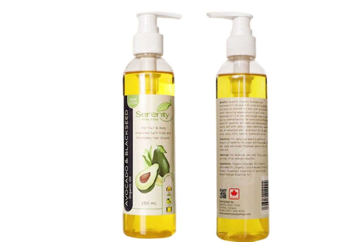 Serenity Black Seed and Avocado Oil