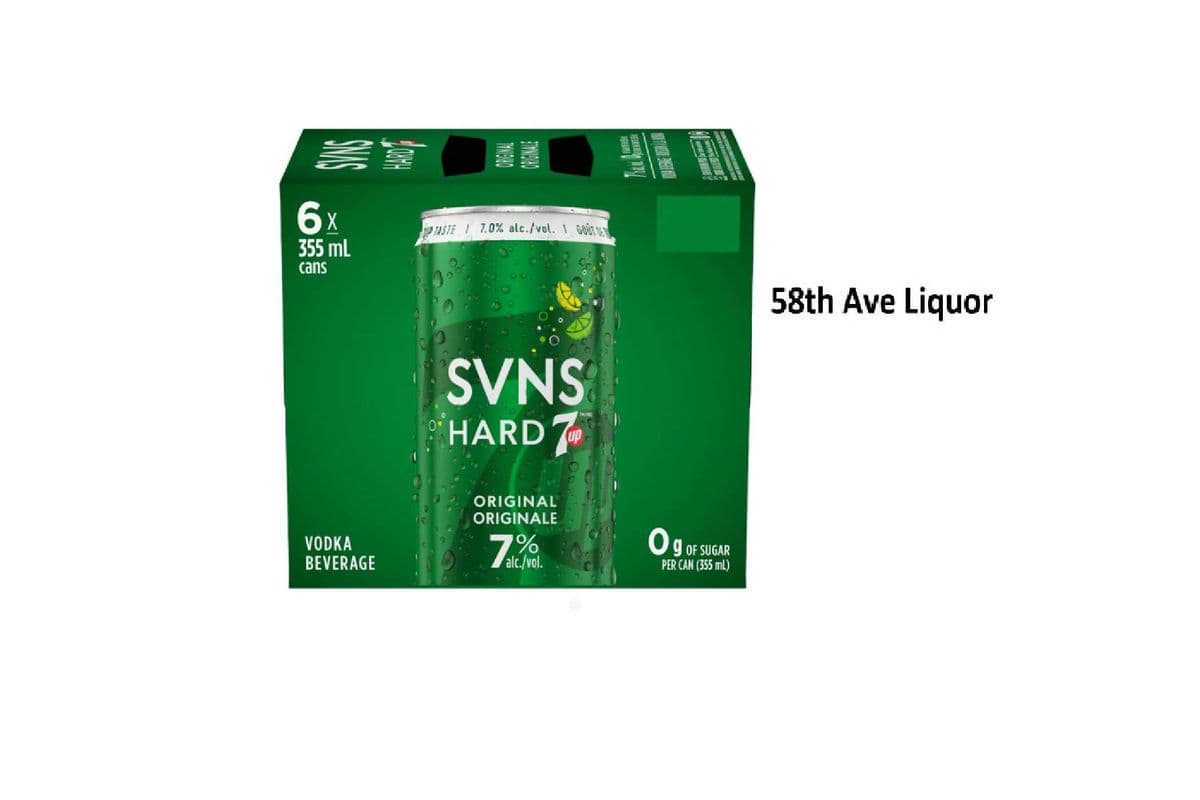 SVNS HARD 7UP ORIGINAL CANS (1 x 6x355ML)
