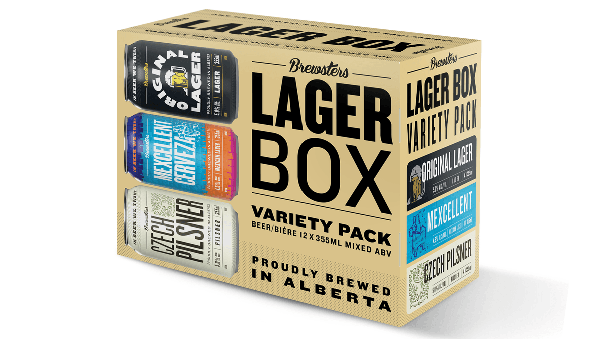 Lager Box Variety Pack (12 cans)