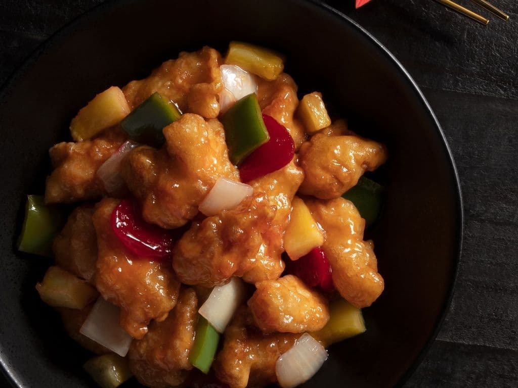 Poulet aigre-doux / Sweet-and-Sour Chicken