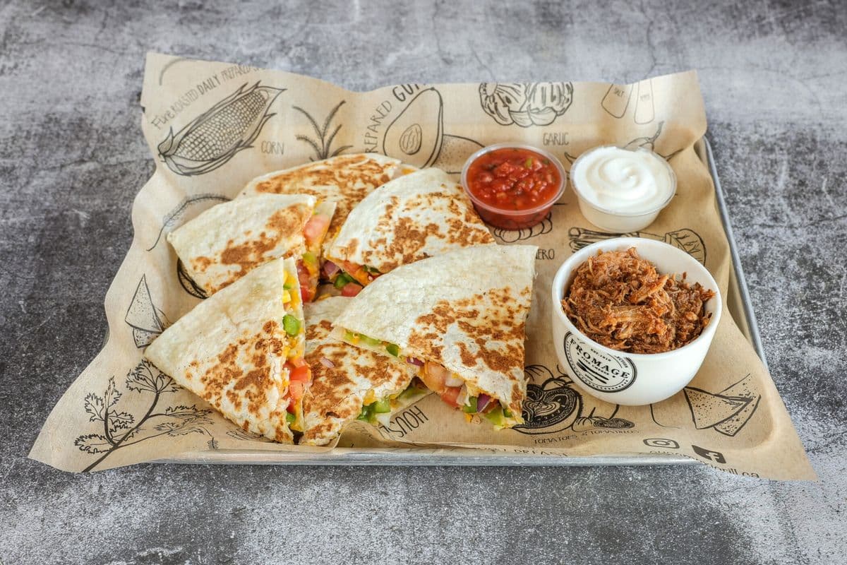 Carnitas Quesadilla Combo