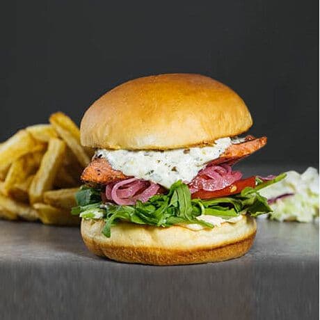 Pacific Northwest Steelhead Burger