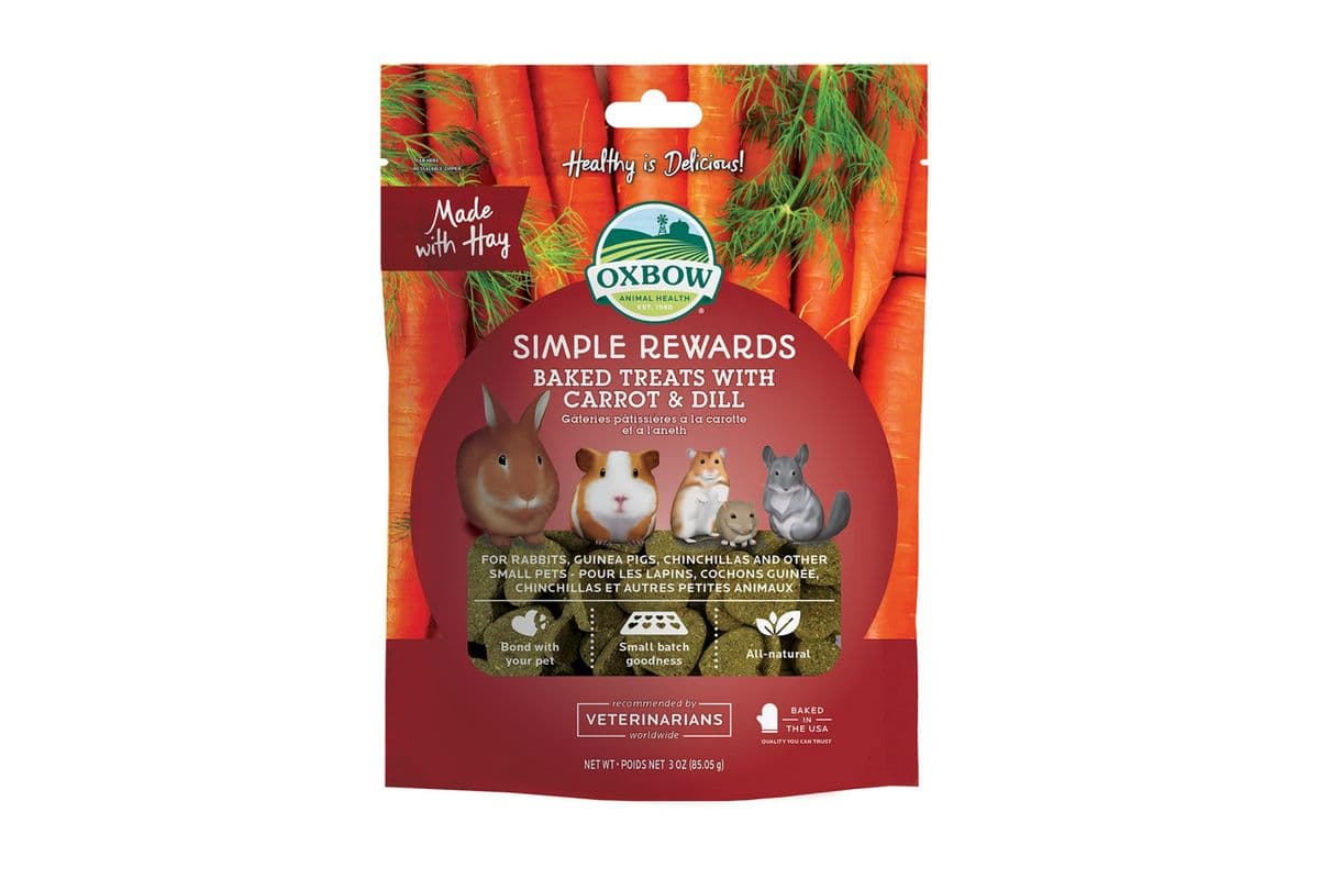 Oxbow Simple Rewards - Baked Treats With Carrot & Dill (3 oz)