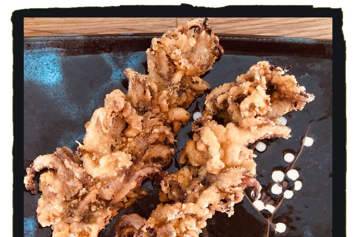 Deep-fried Octopus Skewers