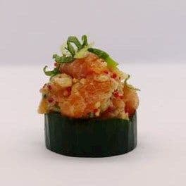 Sashimi saumon épicé / Spicy Salmon Sashimi