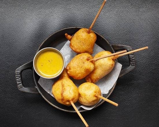 Smoked Beef Corn Dog