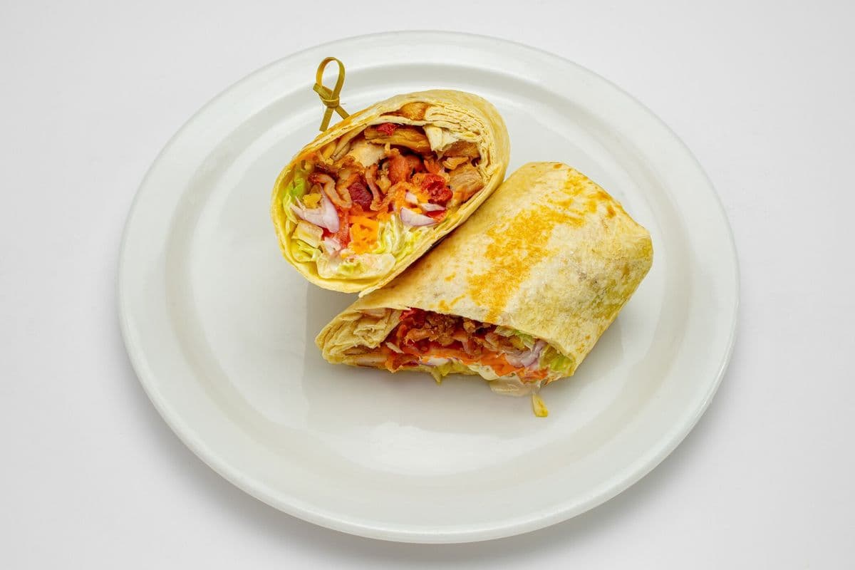 Bacon Ranch Chicken Wrap