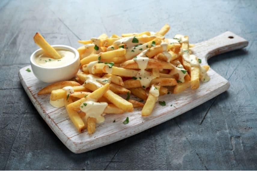 Frites a la Lyonnaise