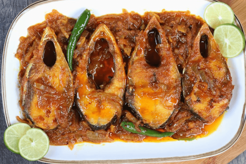 Ilish Do-Piaja (1 serving)