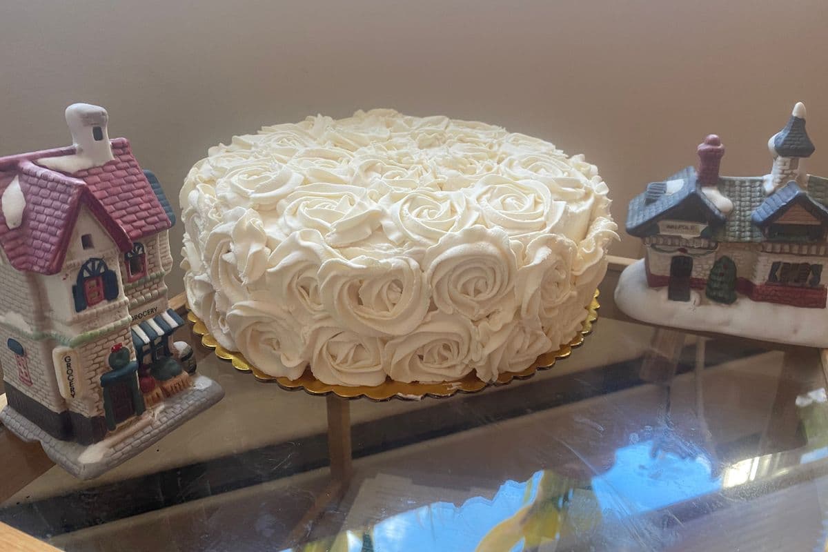 Rose Chocolate Cake