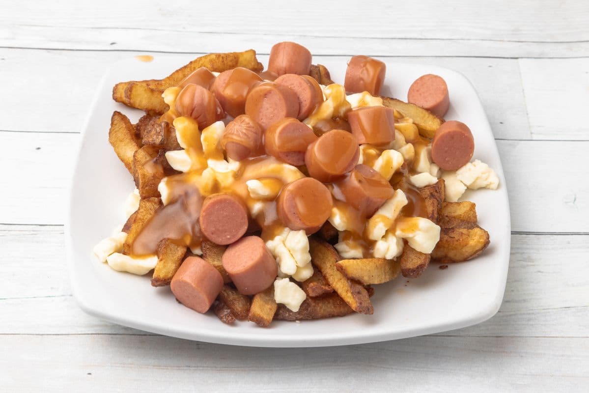 Poutine au hot dog / Hot Dog Poutine