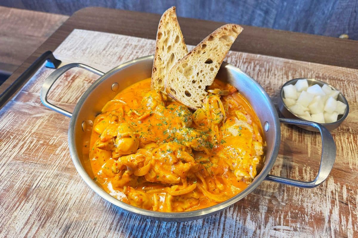 Rosé Cream Braised Chicken Stew|로제 크림 찜닭