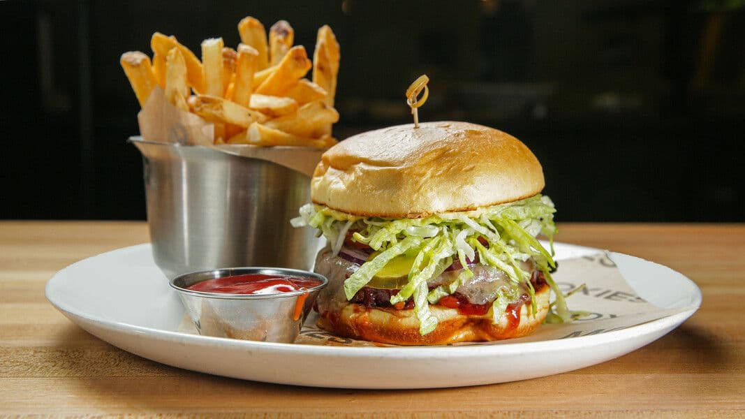 Beyond Meat Burger & Fries