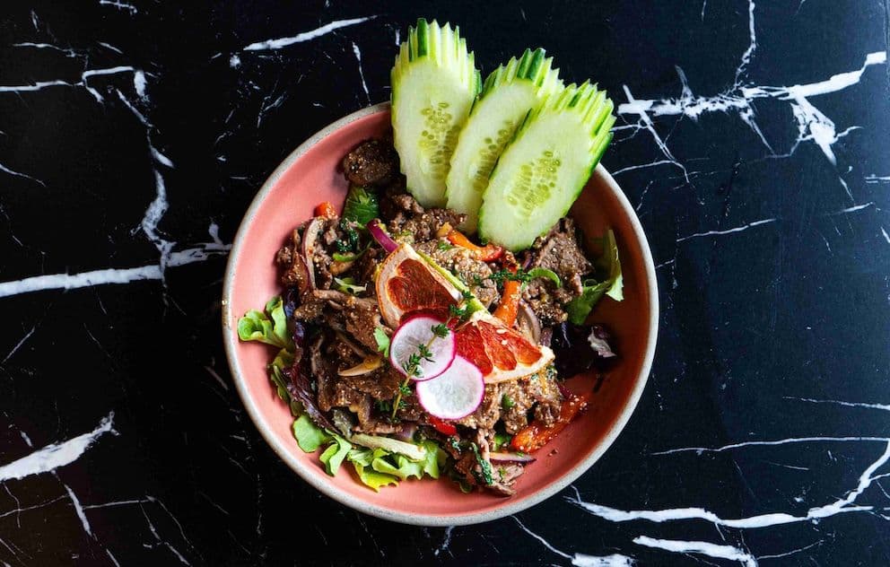 Nam-Tok Nua (Spicy Beef Salad)