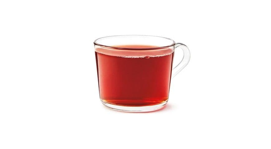 Thé infusé en feuilles