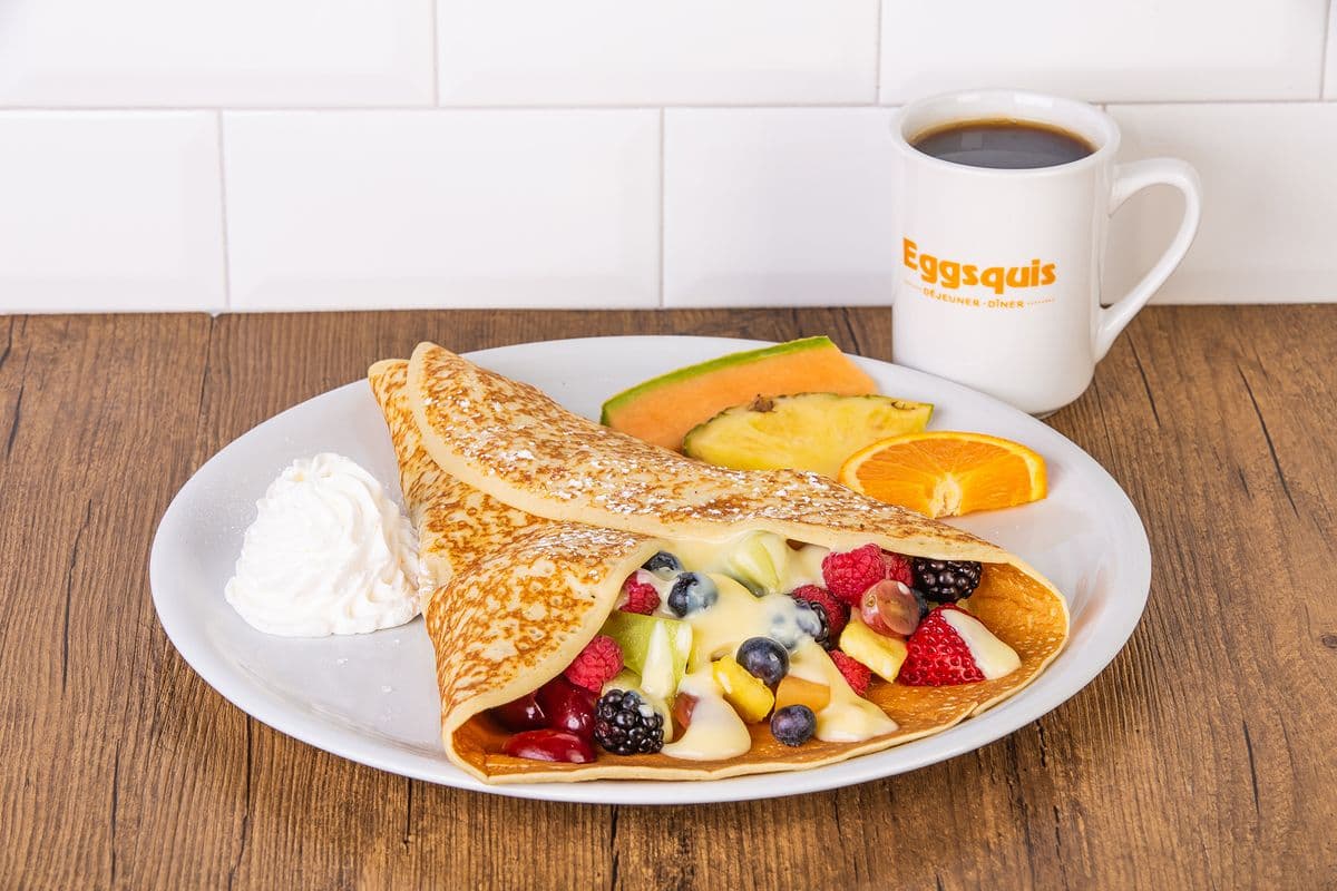 Crepe aux fruits / Mixed fruit crepe