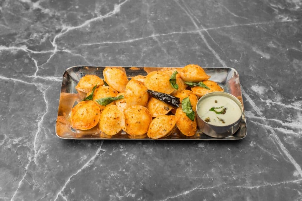 Mini Masala Podi Idli