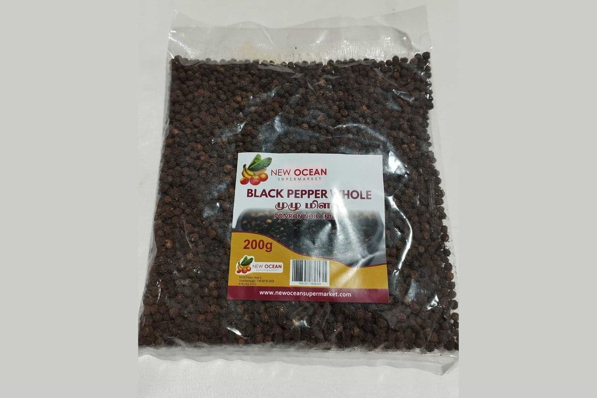 New Ocean Black Pepper Whole (200g)
