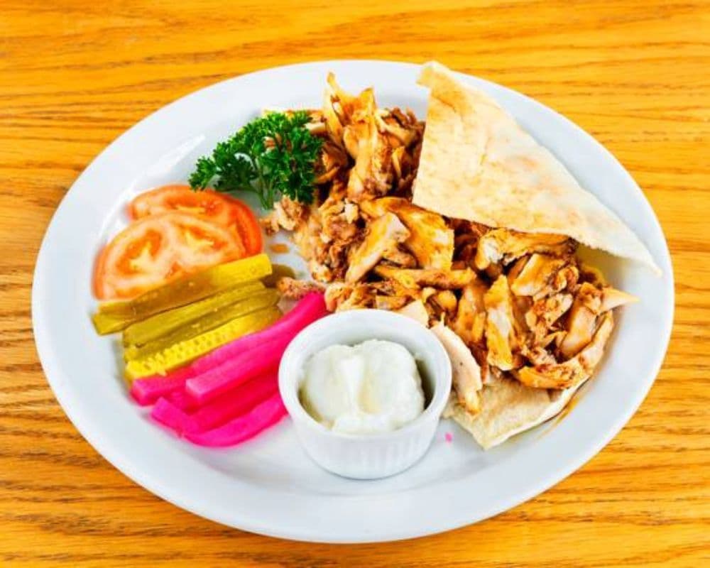 Chicken Shawarma Plate