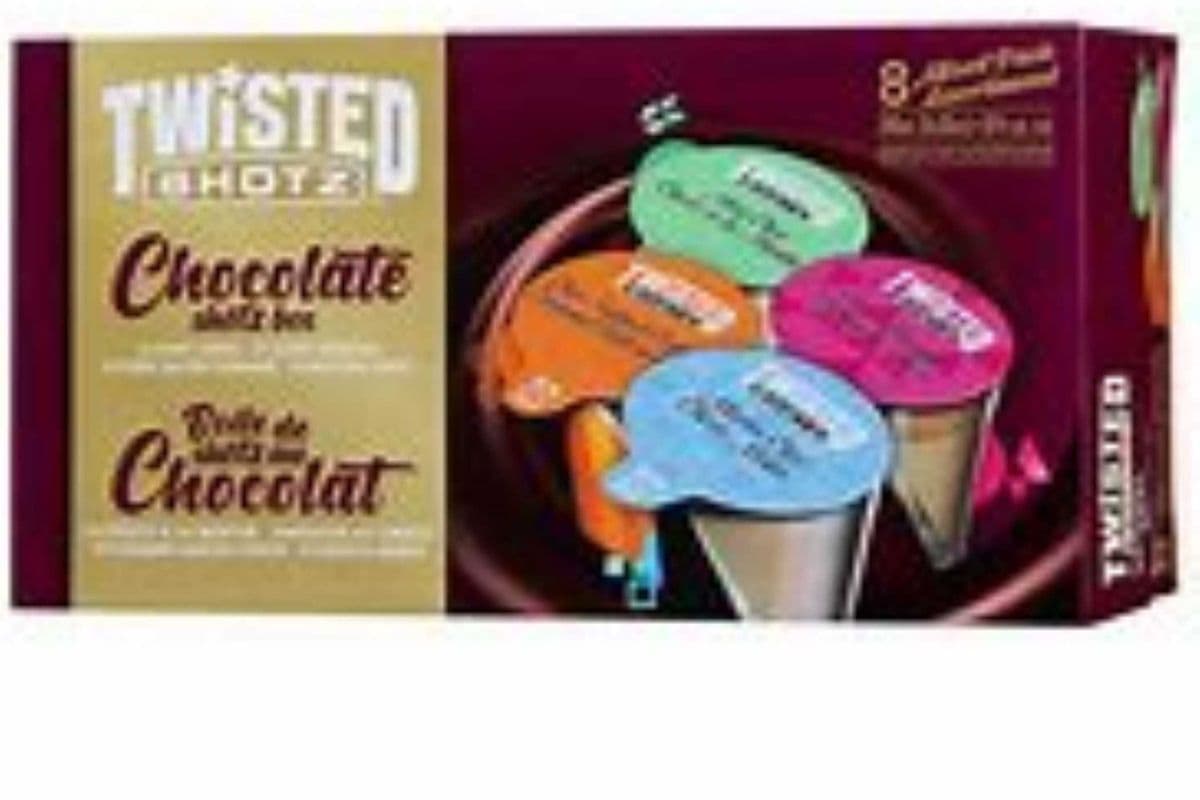 TWISTED SHOTZ CHOCOLATE BOX 8PK (1 x 8X30 ML)