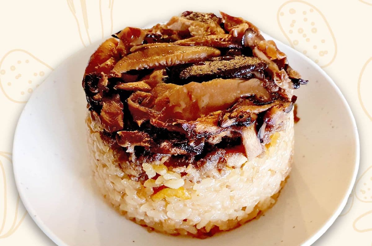 Rice tube pudding / 筒仔米糕