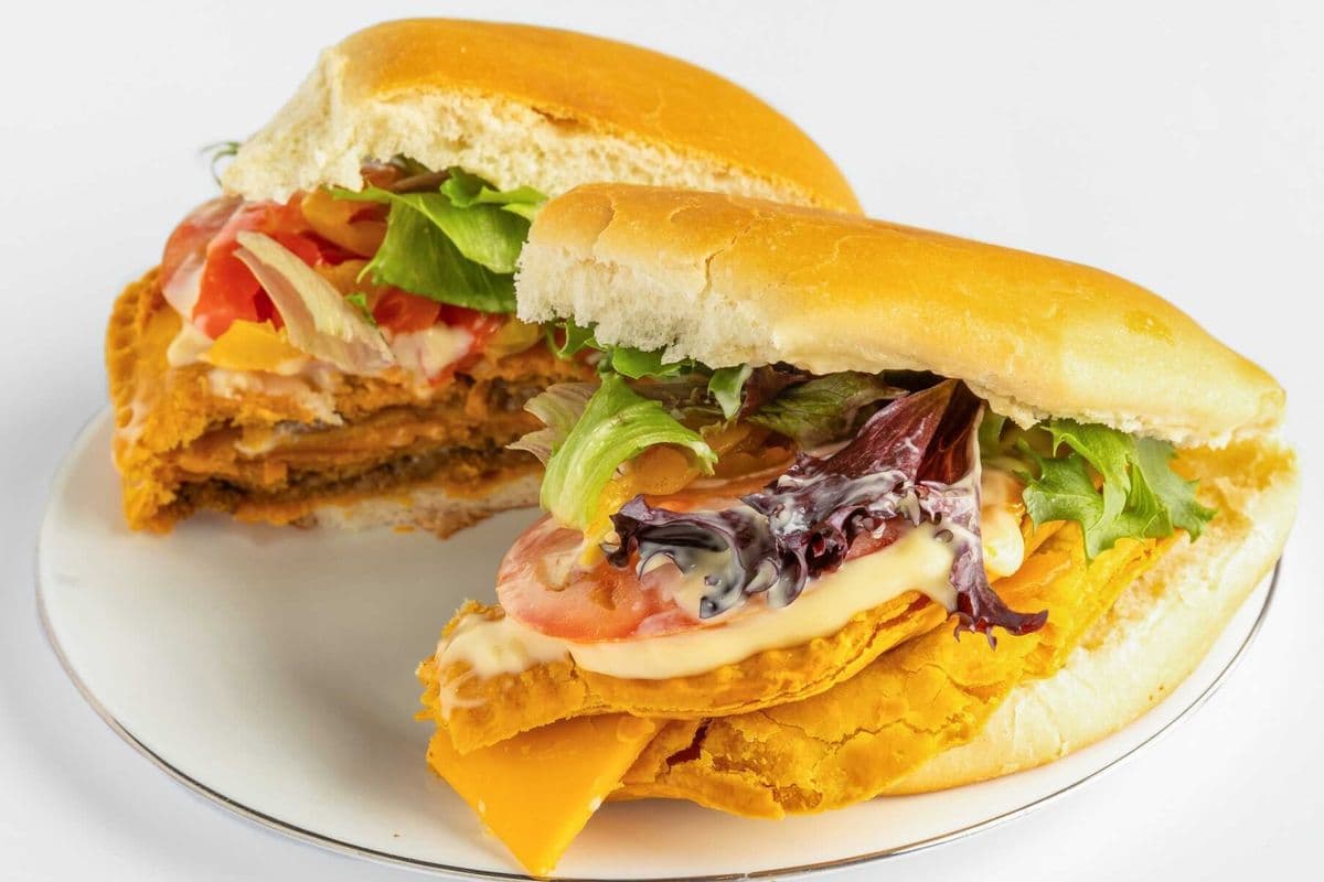 Cheesy Patty (With the Coco Bread)