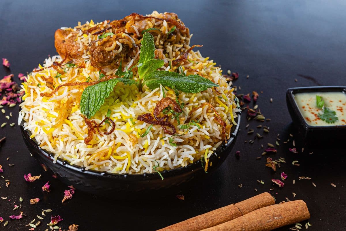 Mutton Biryani Full