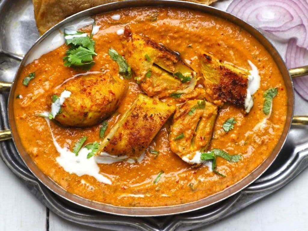Soya Chaap Butter Masala