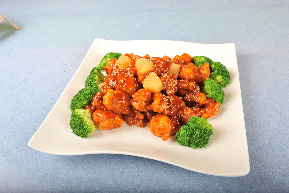121A. Orange or Sesame Chicken