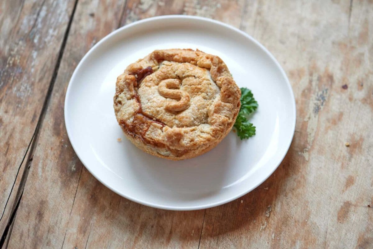 Steak, Stout, and Gruyere Pie