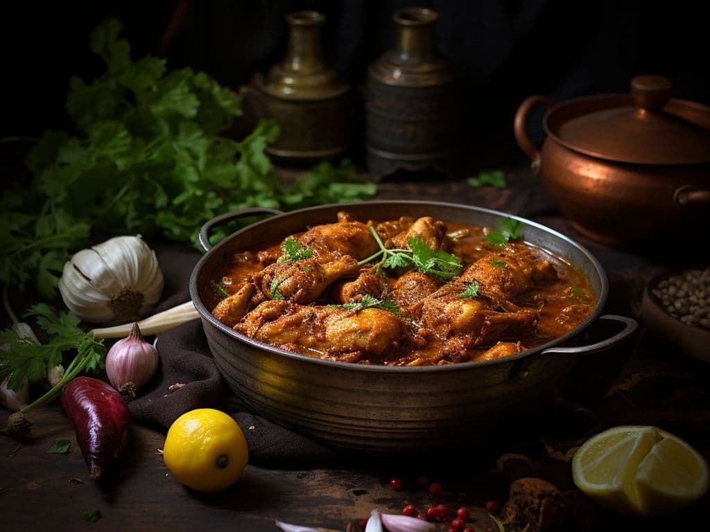Hydrabad Chicken Curry / Curry de Poulet Hydrabad