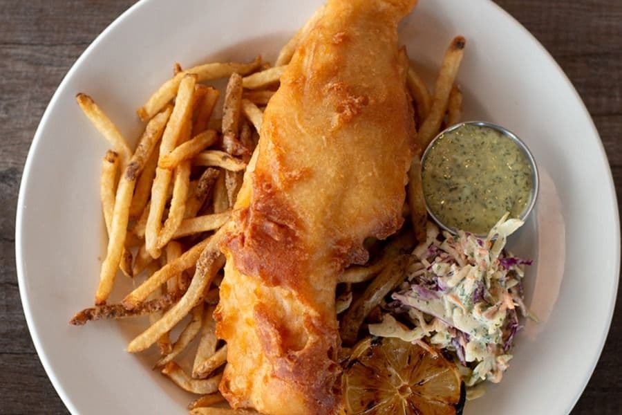 Steam Whistle Fish and Chips