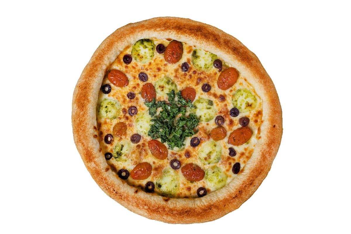 Crispy Kale Pizza