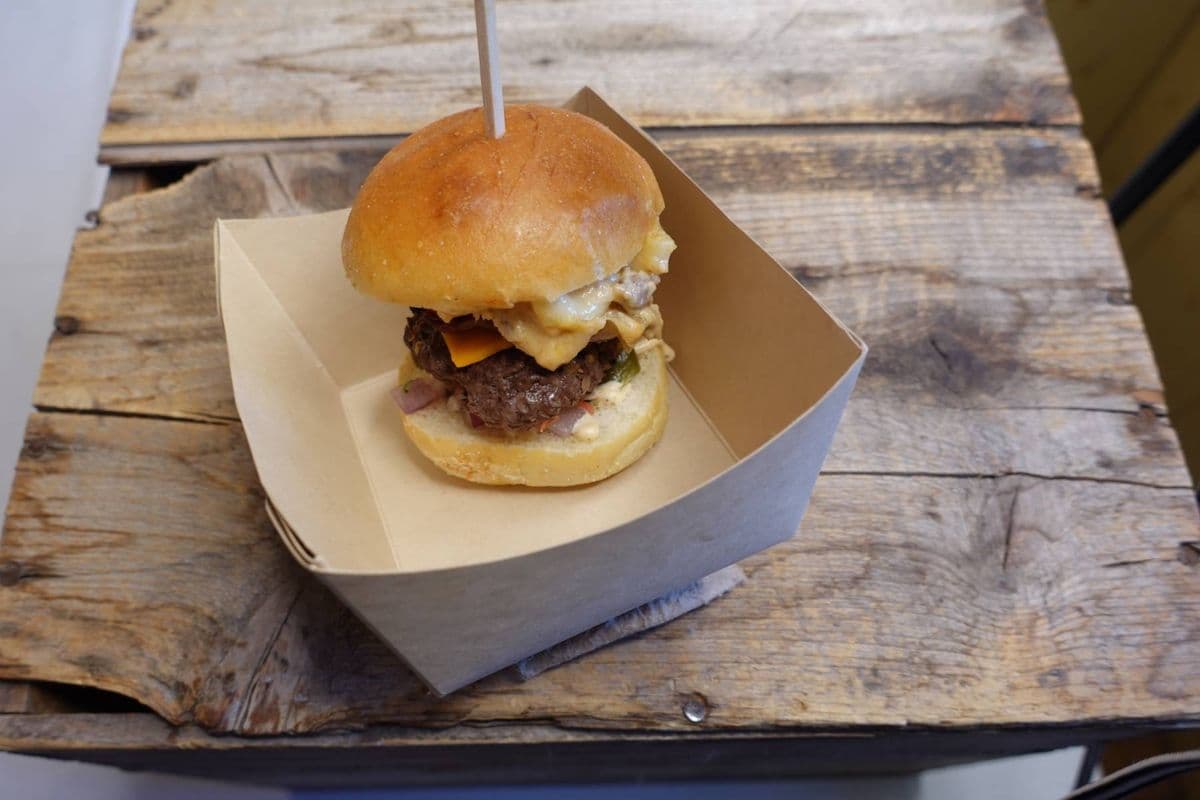 Saddlery - Mini Bison Mac' n' Cheese Burger
