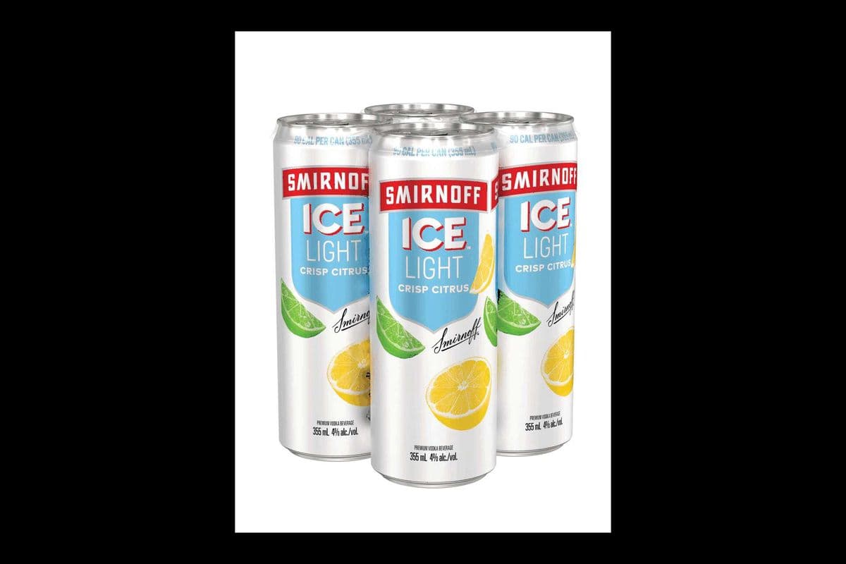 SMIRNOFF ICE LIGHT (4 x 355 ML) (4 x 4*355ml)