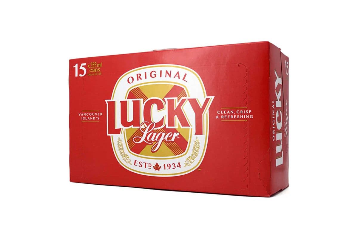 Lucky Lager (15 x 355 ml Cans)