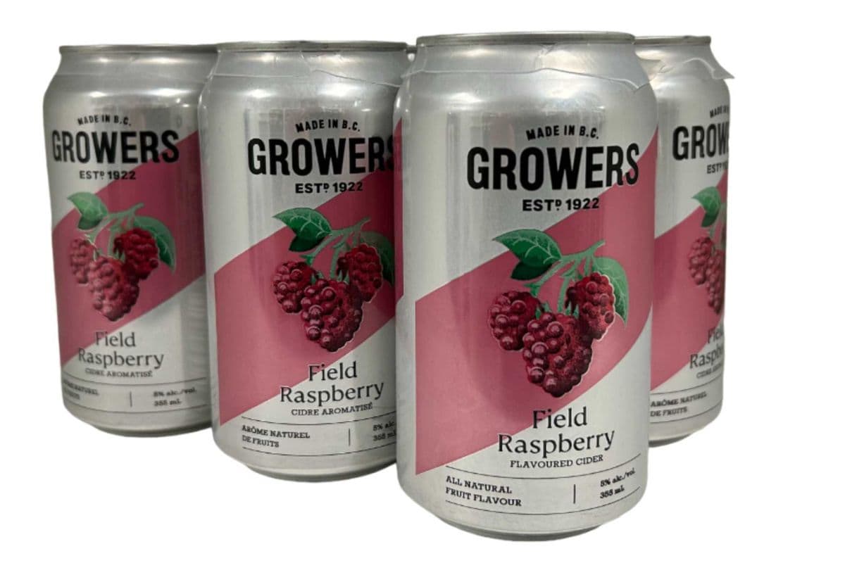 Growers Field Raspberry (6 x 355 ml Cans)