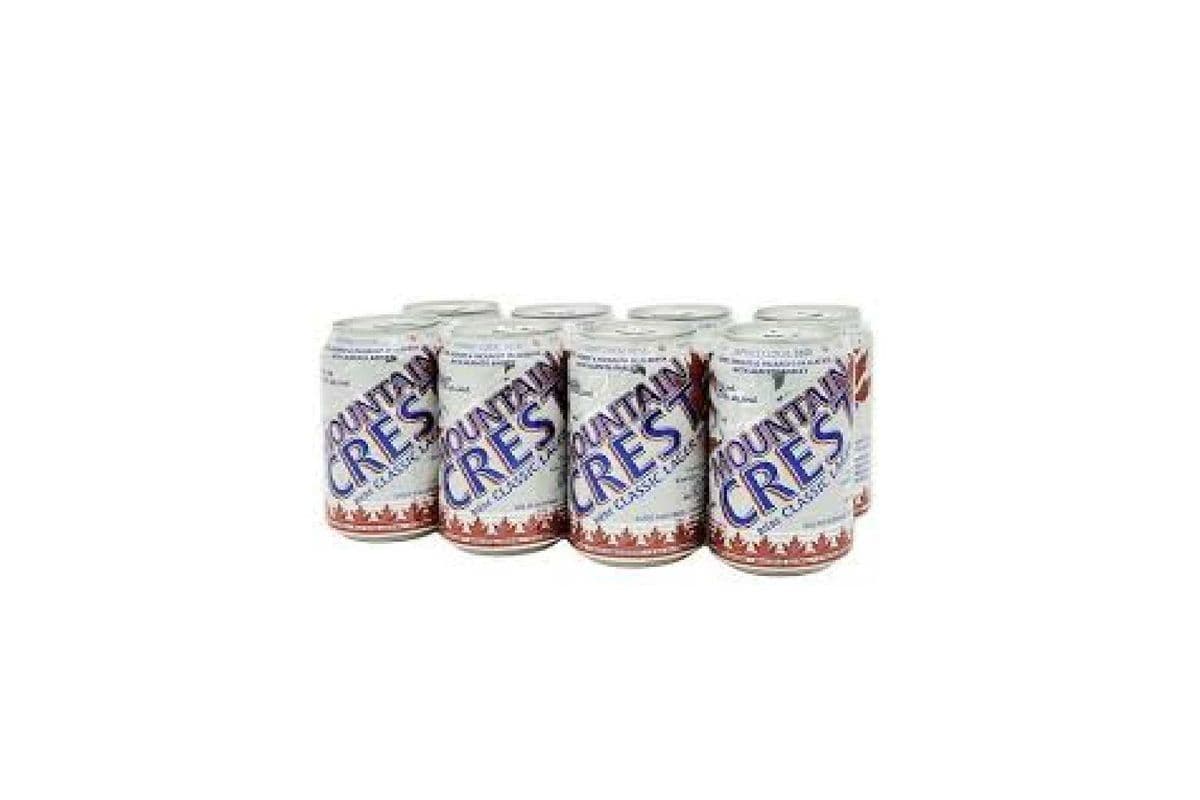 Mountain Crest Classic Lager Beer 8 Cans (8 x 355ml)