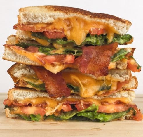 Day & Night BLT and Cheese Sandwich