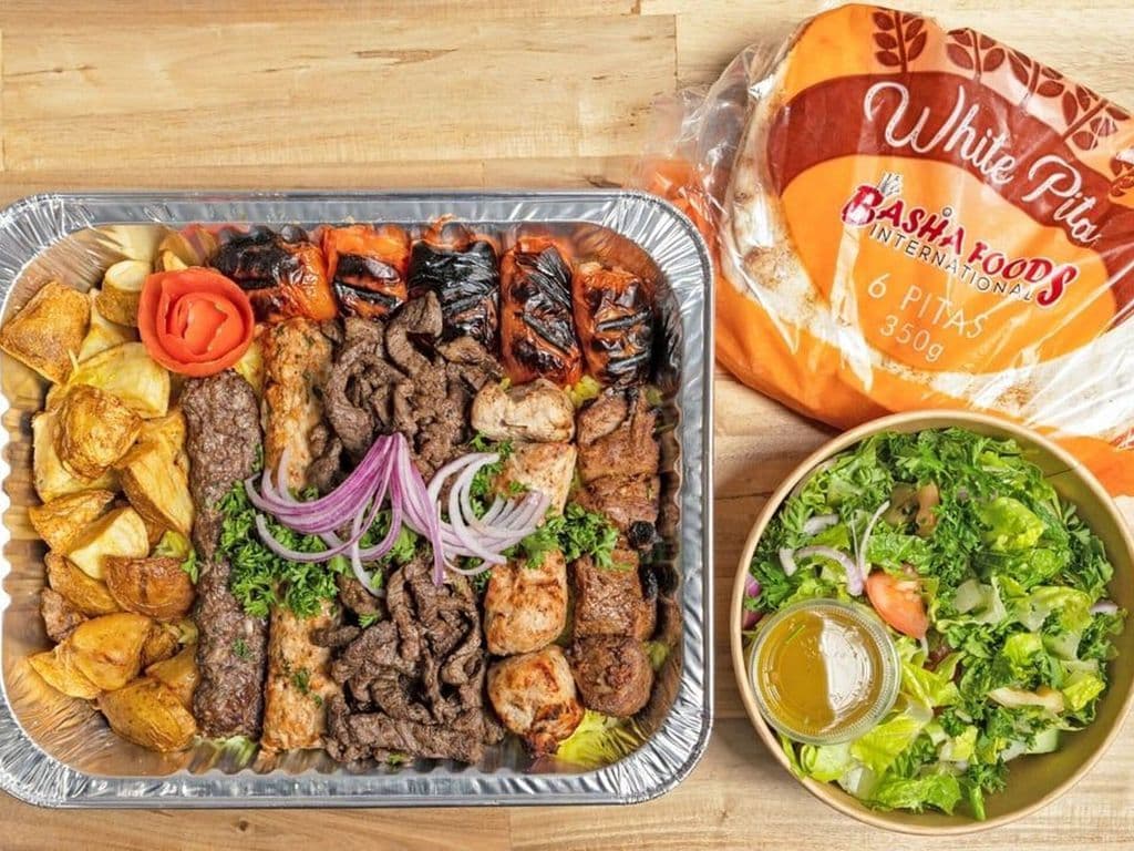 Middle Eastern Meal for 3