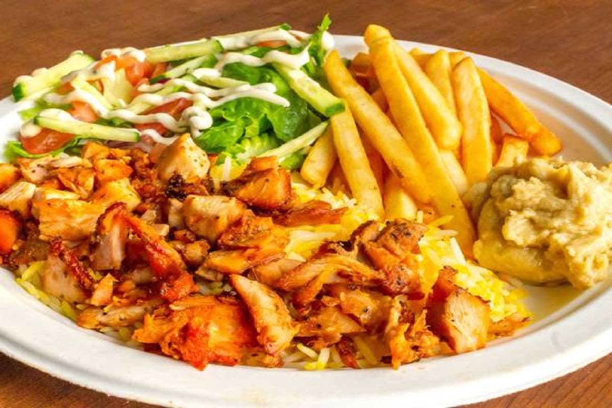 #3 Chicken Shawarma Plate
