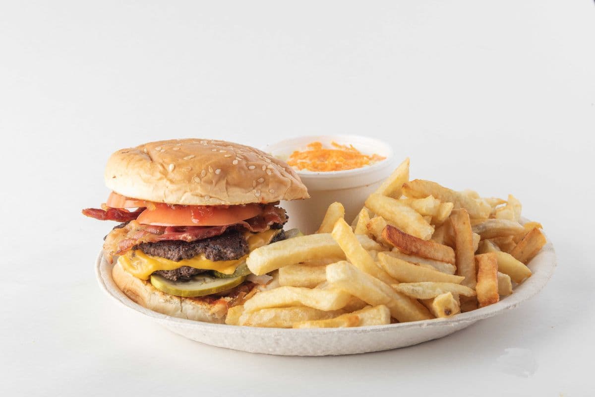 Buster Burger Platter