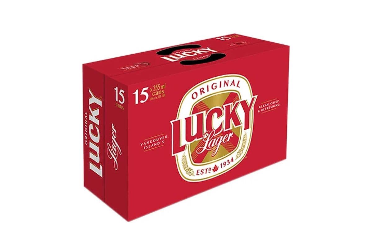 Lucky Lager (15 x 355 ml Cans)