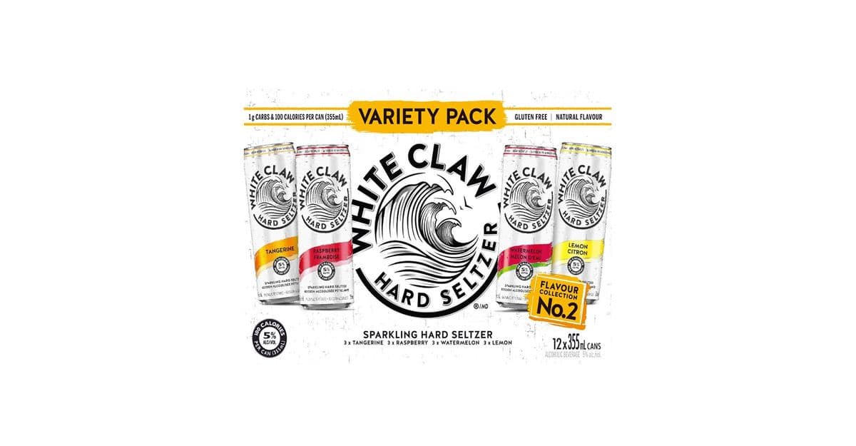 White Claw - Variety Pack No. 2 (12 x 355 ml)
